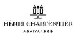 Henri Charpentier logo, French style patisserie and dessert brand in Bangkok. โลโก้ Henri Charpentier แบรนด์ขนมหวานและเพสตรีสไตล์ฝรั่งเศสในกรุงเทพฯ